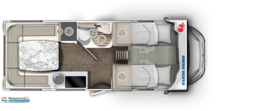 EURAMOBIL Activa One 650 HS 160 PS * 4,4 t * Automatik