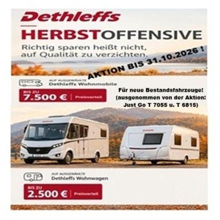 DETHLEFFS Alpa A 7820-2 INKL. DETHLEFFS-HERBSTOFFENSIVE !