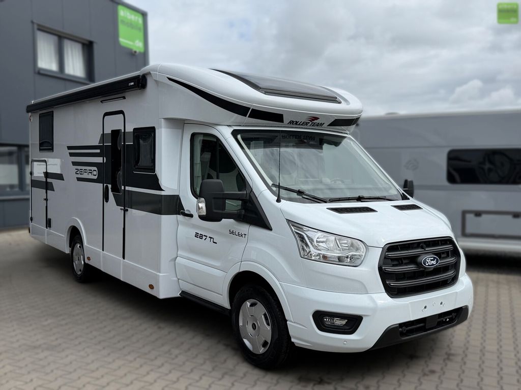 ROLLER TEAM Zefiro 287 TL 400W Solar 2xLithium Fahrradträger