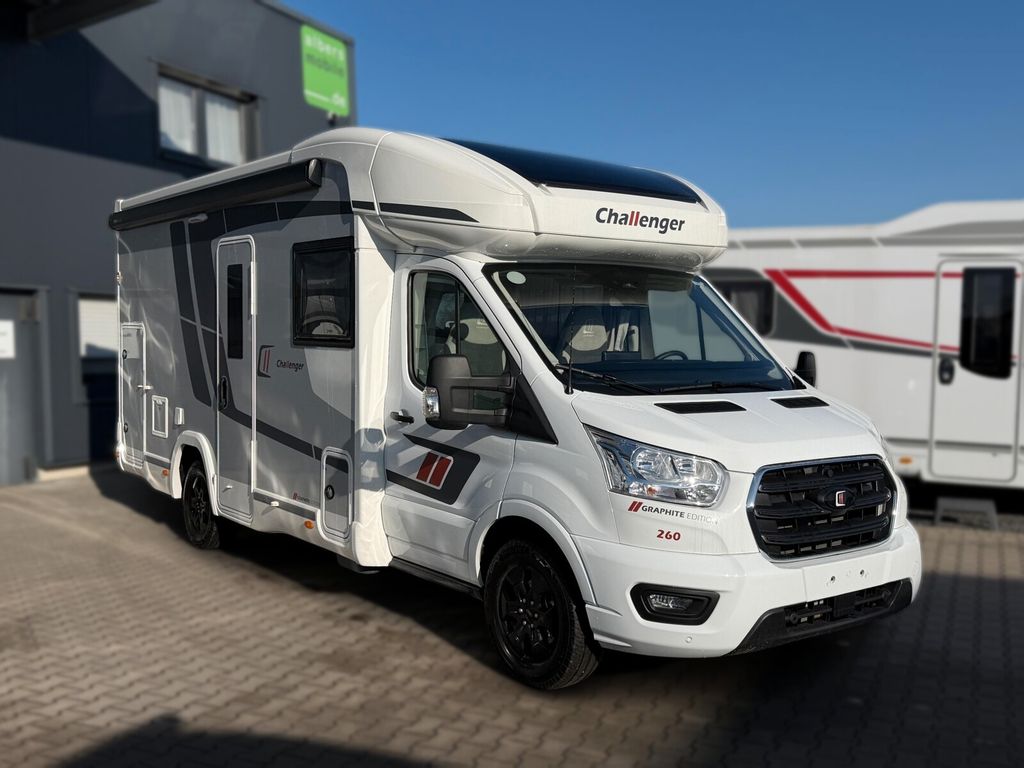 CHALLENGER Teilintegriert Graphite Edition 260 Drive Arctic