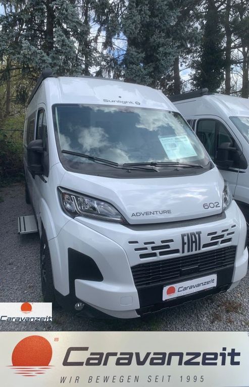 SUNLIGHT Camper Van CLIFF 602 Adventure Edition Boyuna Yatak