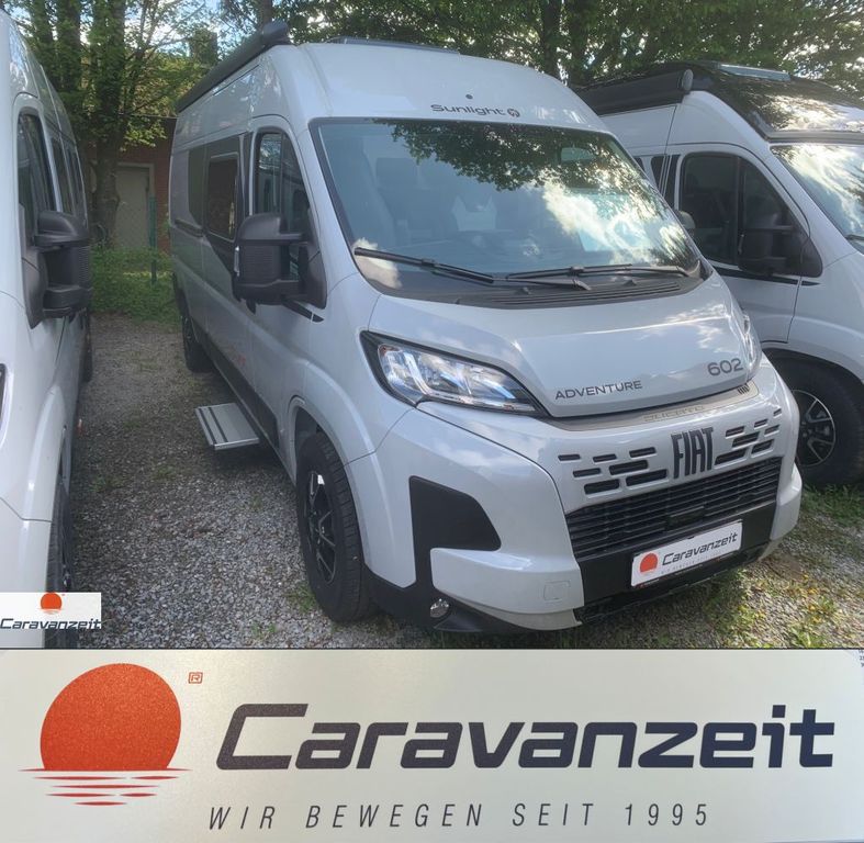 SUNLIGHT Camper Van CLIFF 602 Adventure Edition Boyuna Yatak