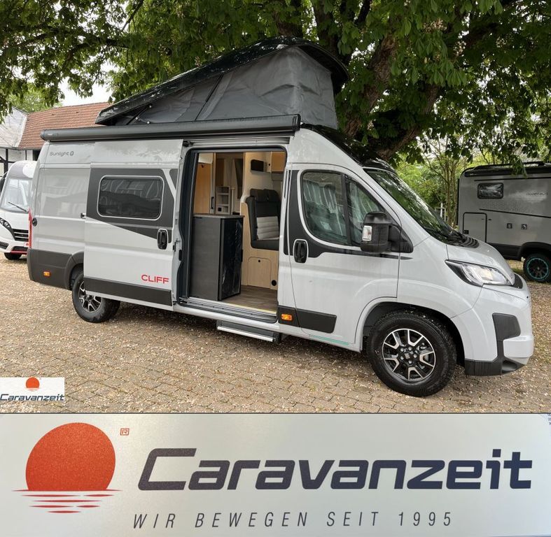 SUNLIGHT Camper Van Cliff 640 X RT Açılır Çatı+gri+4 Yolcu
