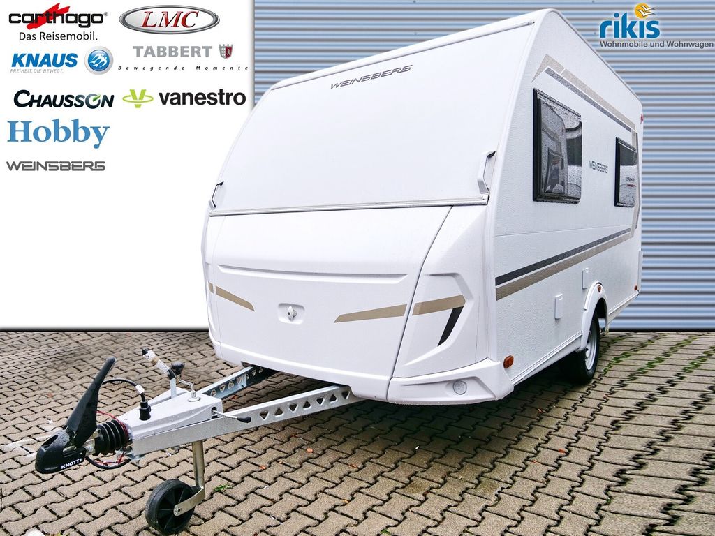 WEINSBERG CaraOne 390 QD 1350kg-zGG Pakete Ambientebel.