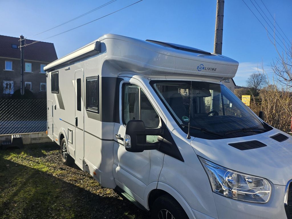 SUNLIVING S 72DL 165 + Automatik Sat + TV + Radträger