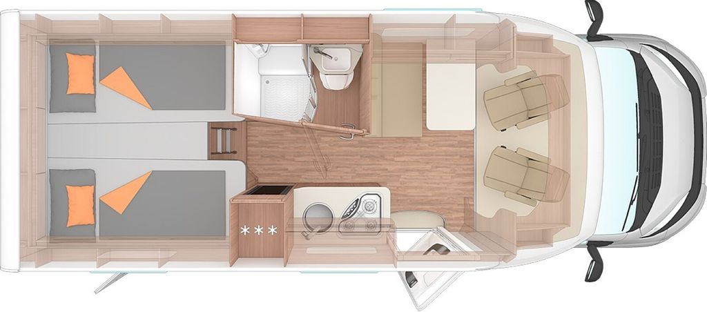 WEINSBERG CaraSuite 650 MEG Media & Styling Paket, Lithium