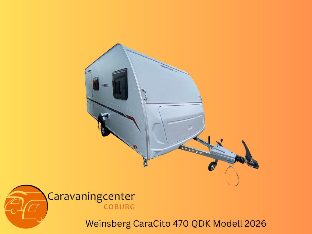 WEINSBERG CaraCito 470 QDK Mod. 26*Stockbett*1.500kg zGg