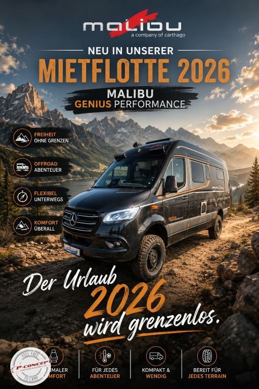 MALIBU genius 641 LE 4x4 performance Listenpreis: 158.4
