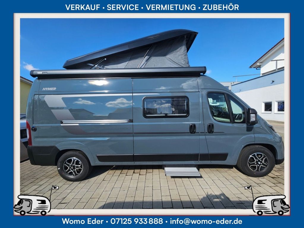 HYMER-ERIBA Redwood 600 Lithium|EXPLORER|Otomatik|Kaldırmalı Çatı