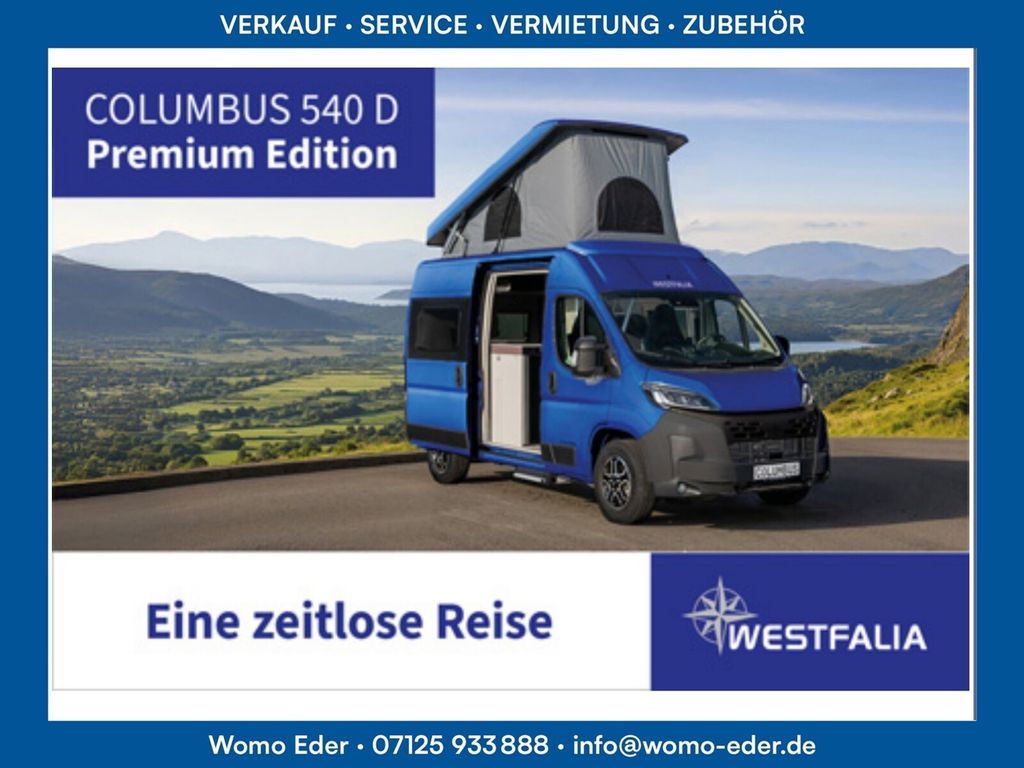 WESTFALIA Columbus 540 D 140 PS Automatik PREMIUM EDITION