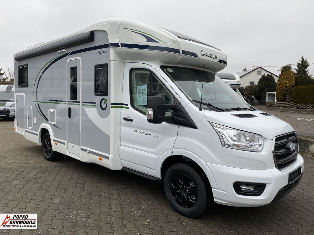 CHAUSSON Teilintegrierte 797 Titanium Line OHNE Hubbett