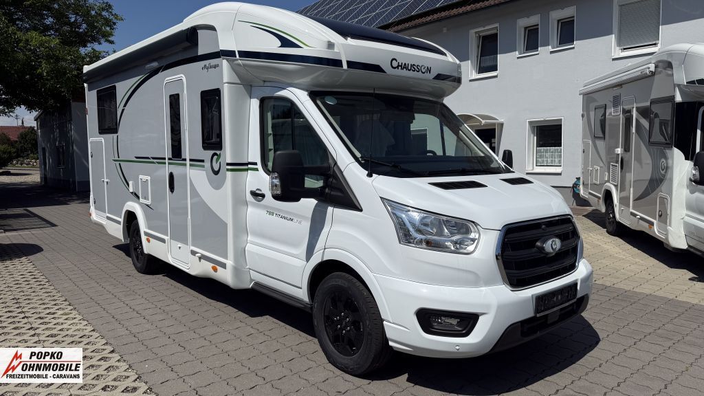 CHAUSSON Teilintegrierte 788 Titanium Line OHNE HUBBETT