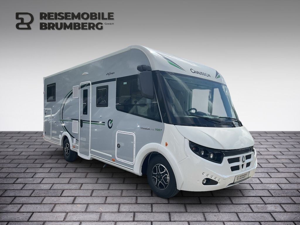 CHAUSSON Integriert Titanium Line 7057 inkl. Dachklimaanl