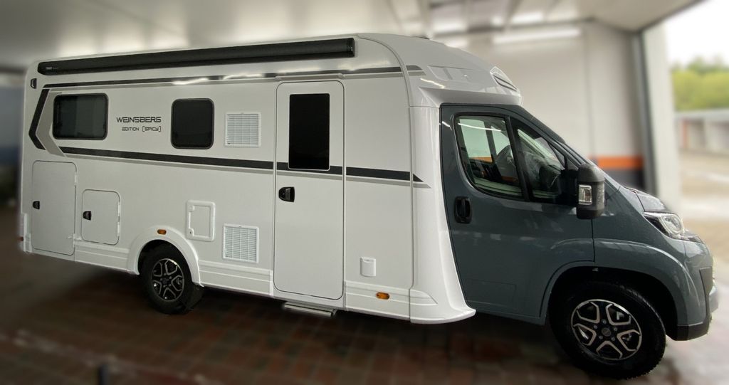 WEINSBERG CaraSuite 700 MEG Edition Spicy 2027, boylamasına döşekli