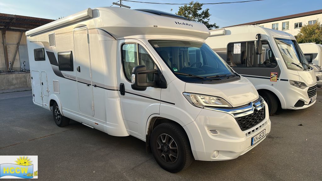 HOBBY Optima ONTOUR T65 GE Rückfahkamera + SAT & TV
