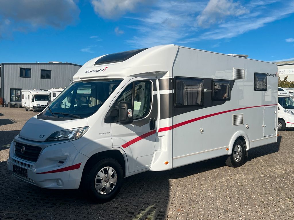 SUNLIGHT T 67 *EINZELBETT*AUTO-SAT*NAVI*KAMERA*MARKISE*