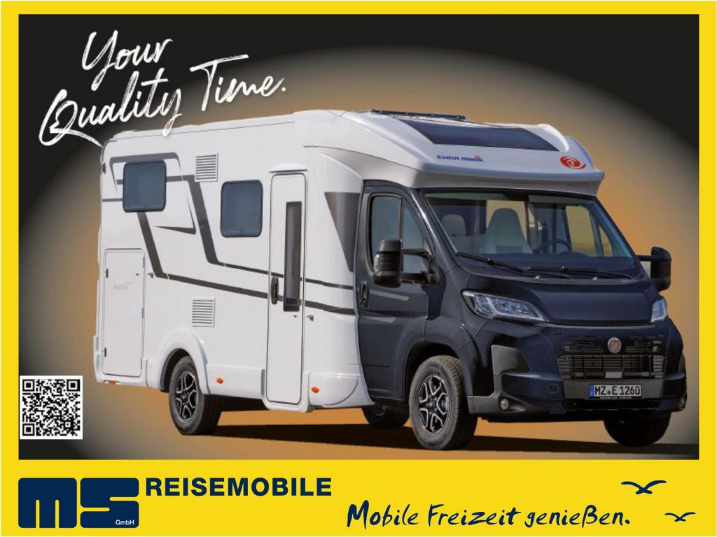EURAMOBIL PROFILA T 720 EF ONYX / -2027- / EINZELBETTEN