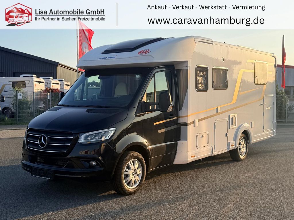 EURAMOBIL Profila T 726 QF Luminary S Hyd. Stützen Sat Tv