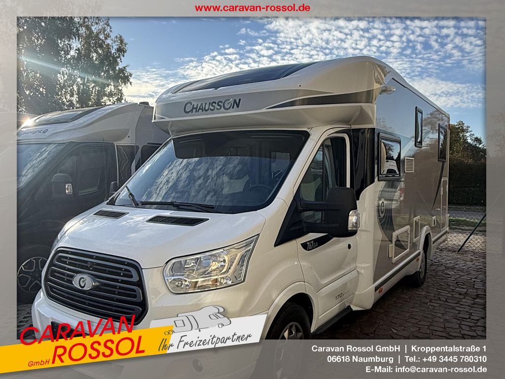 CHAUSSON Titanium 767 GA Hubstützanlange, AHK, Luftfeder