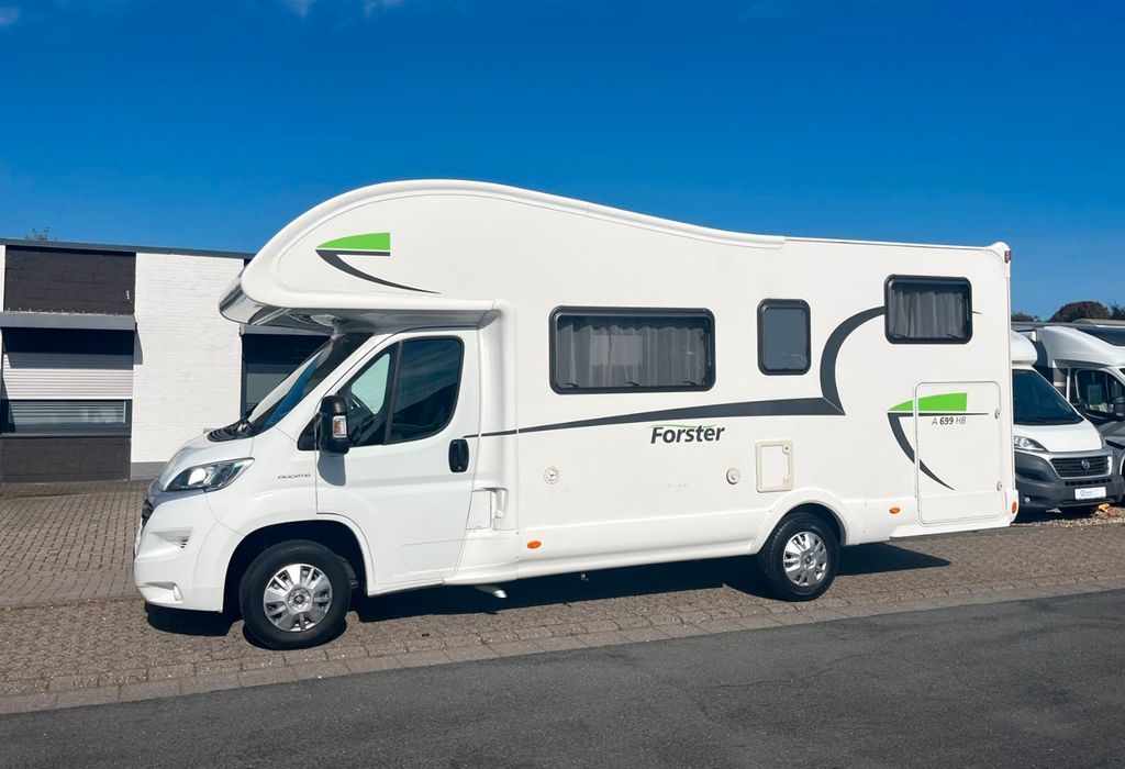 FORSTER A 699 HB - Festbett - Klima - Solar - Garage -