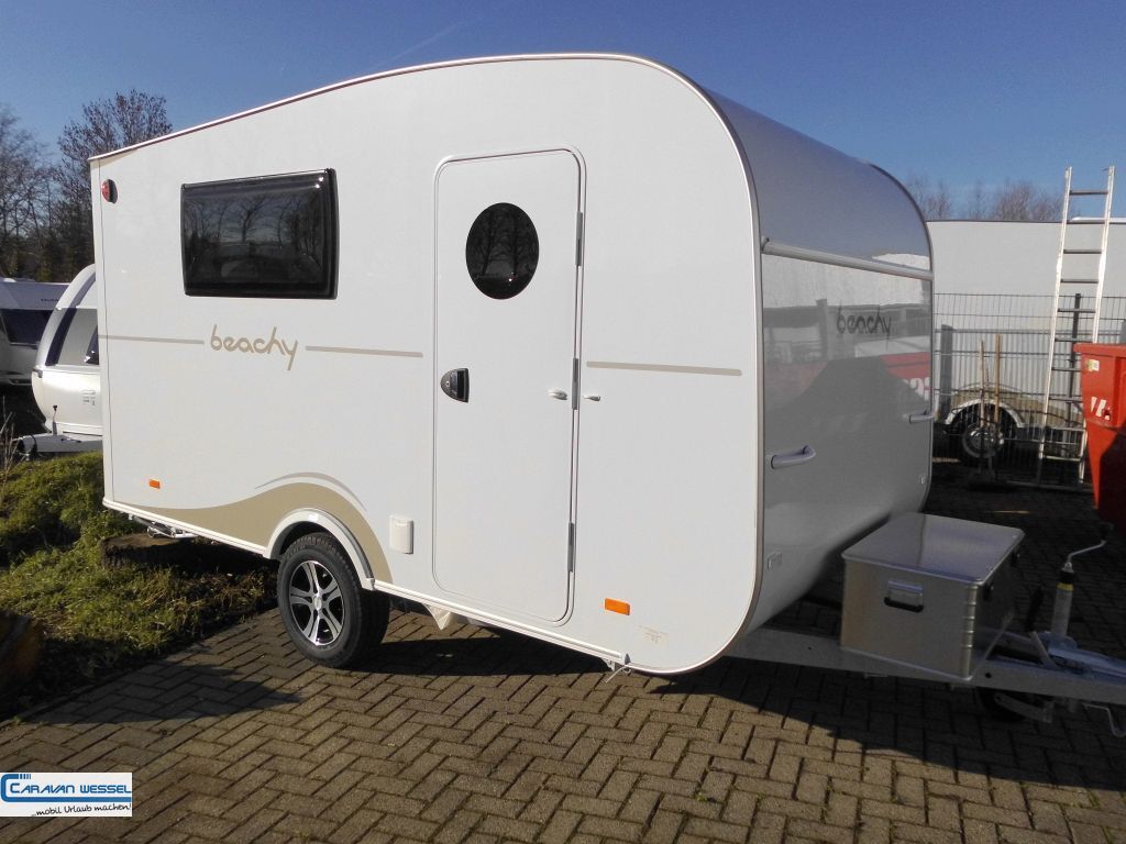 HOBBY Beachy 420 Alu,Staukasten, Toilette, Sonnensegel